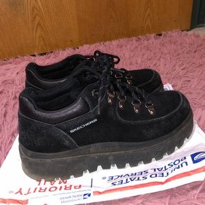 Sketchers Platform Sneaker Boots